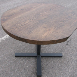 Oval Oak Table 015
